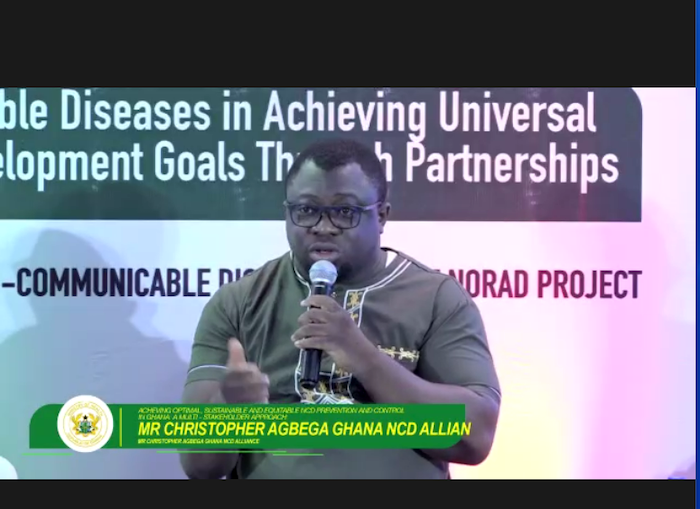 Mr Christopher Agbega Ghana NCD Alliance