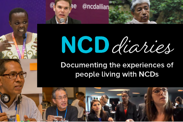 NCD Diaries Banner. Image by Mar Nieto / NCD Alliance