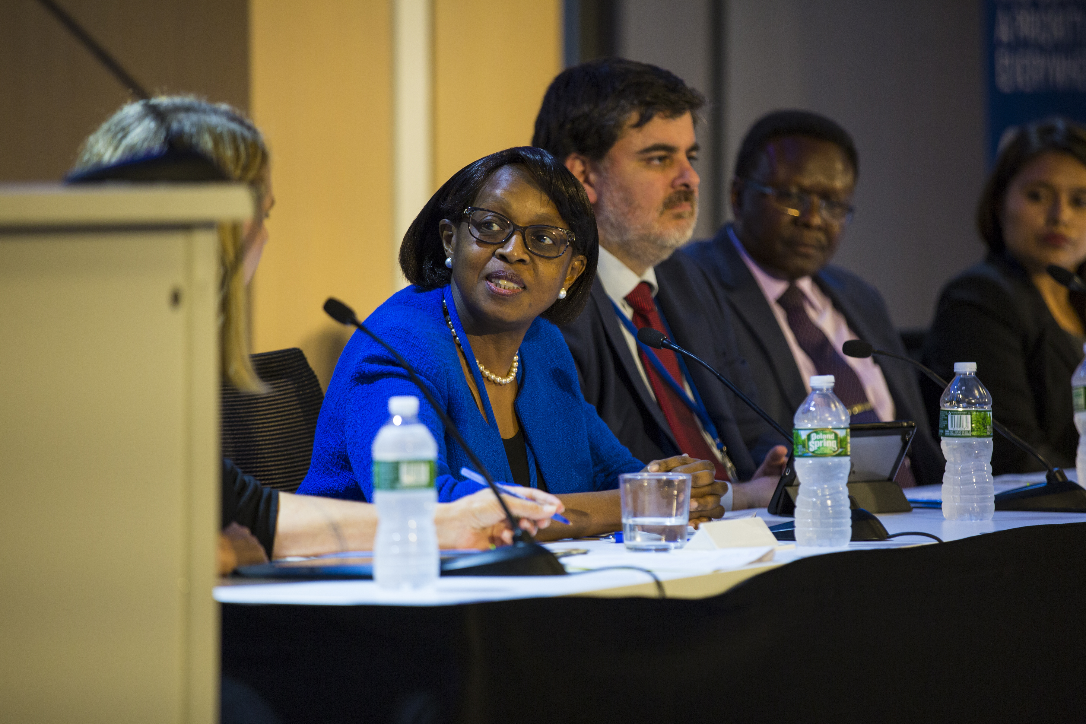 Dr Matshidiso Moeti, WHO Regional Director for Africa, spoke about the gains made in putting NCDs on the international development agenda - @Adam Watt