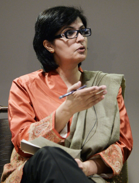 Dr Sania Nishtar speaks at an NCD Alliance event, September 2014, New York