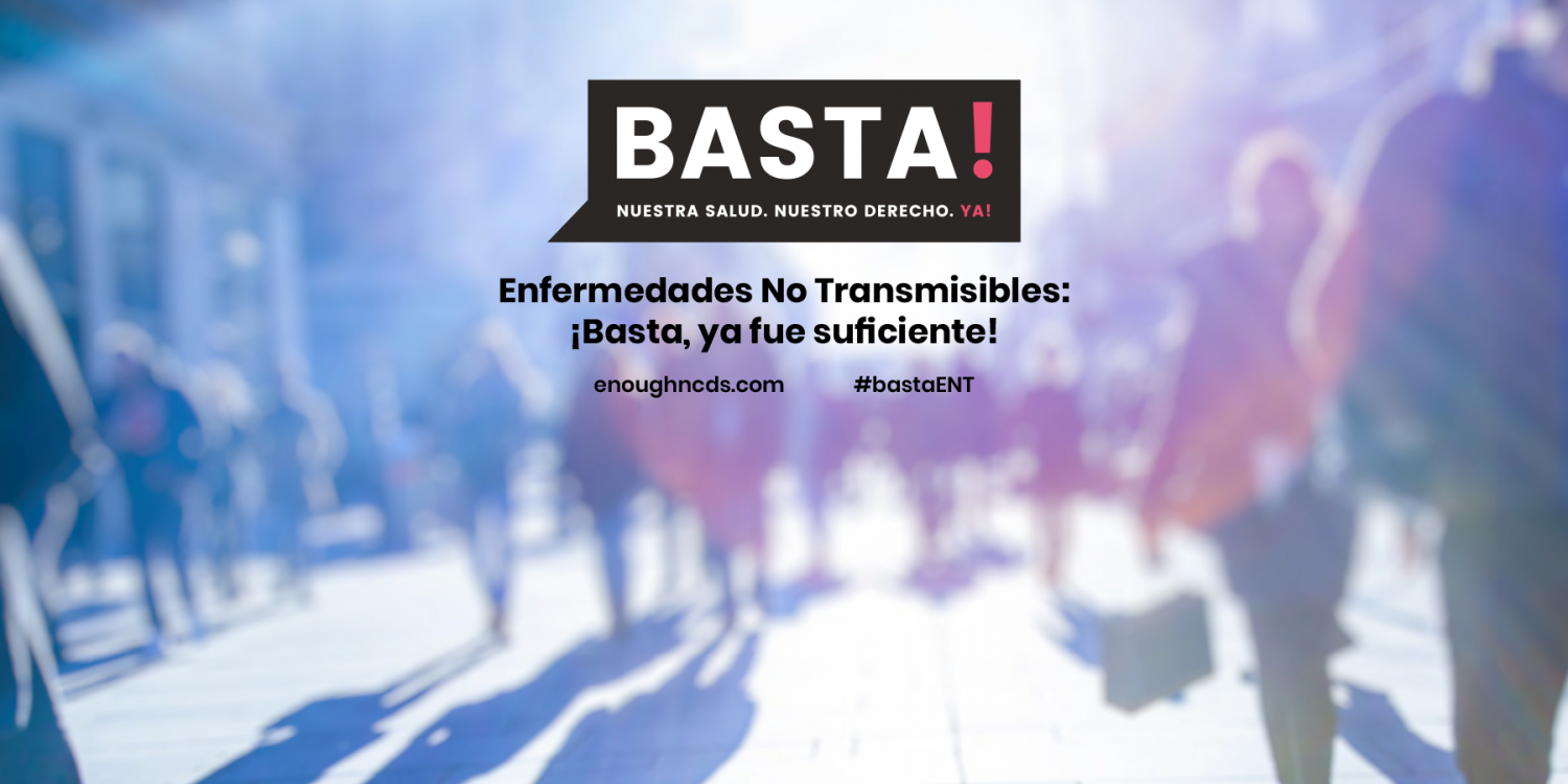 Lanzamiento del sitio web de la campaña ¡Basta! 