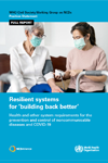 Position Statement: Resilient systems for ‘building back better’ 