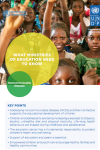 Sectoral Brief: Education