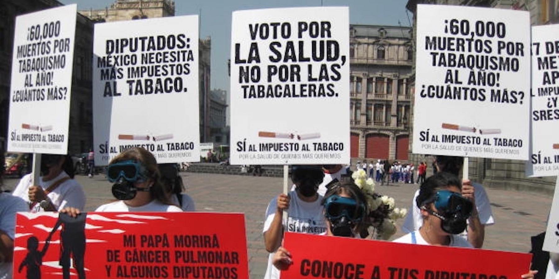 Mexico Salud-Hable protest