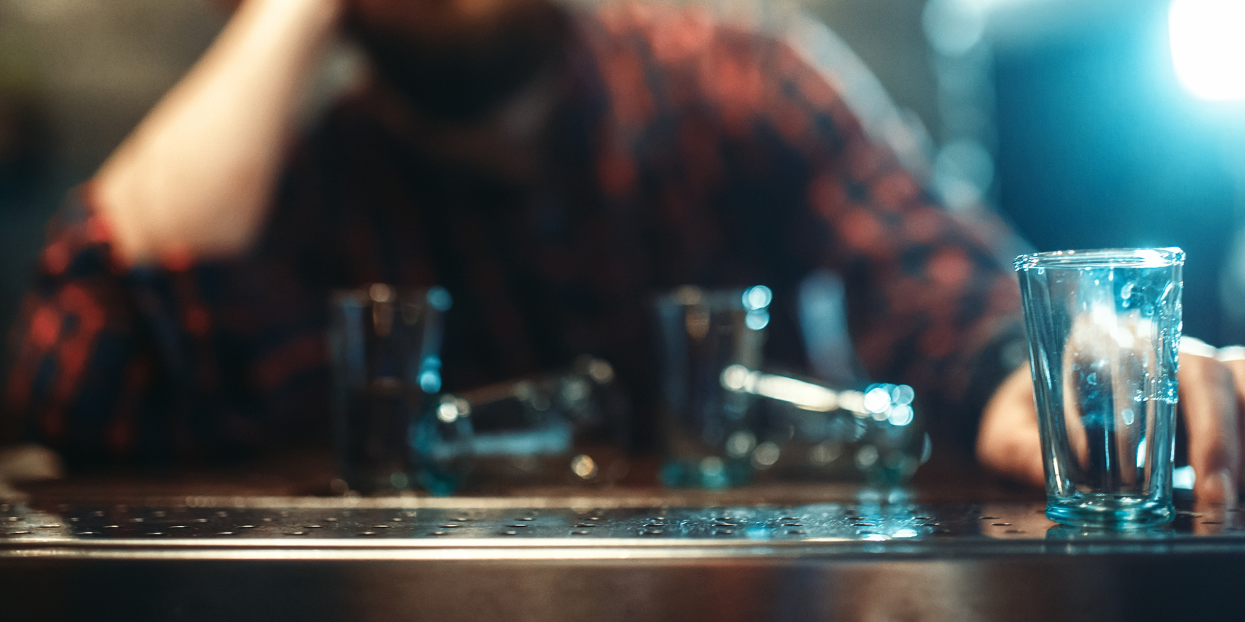 Man sitting at bar