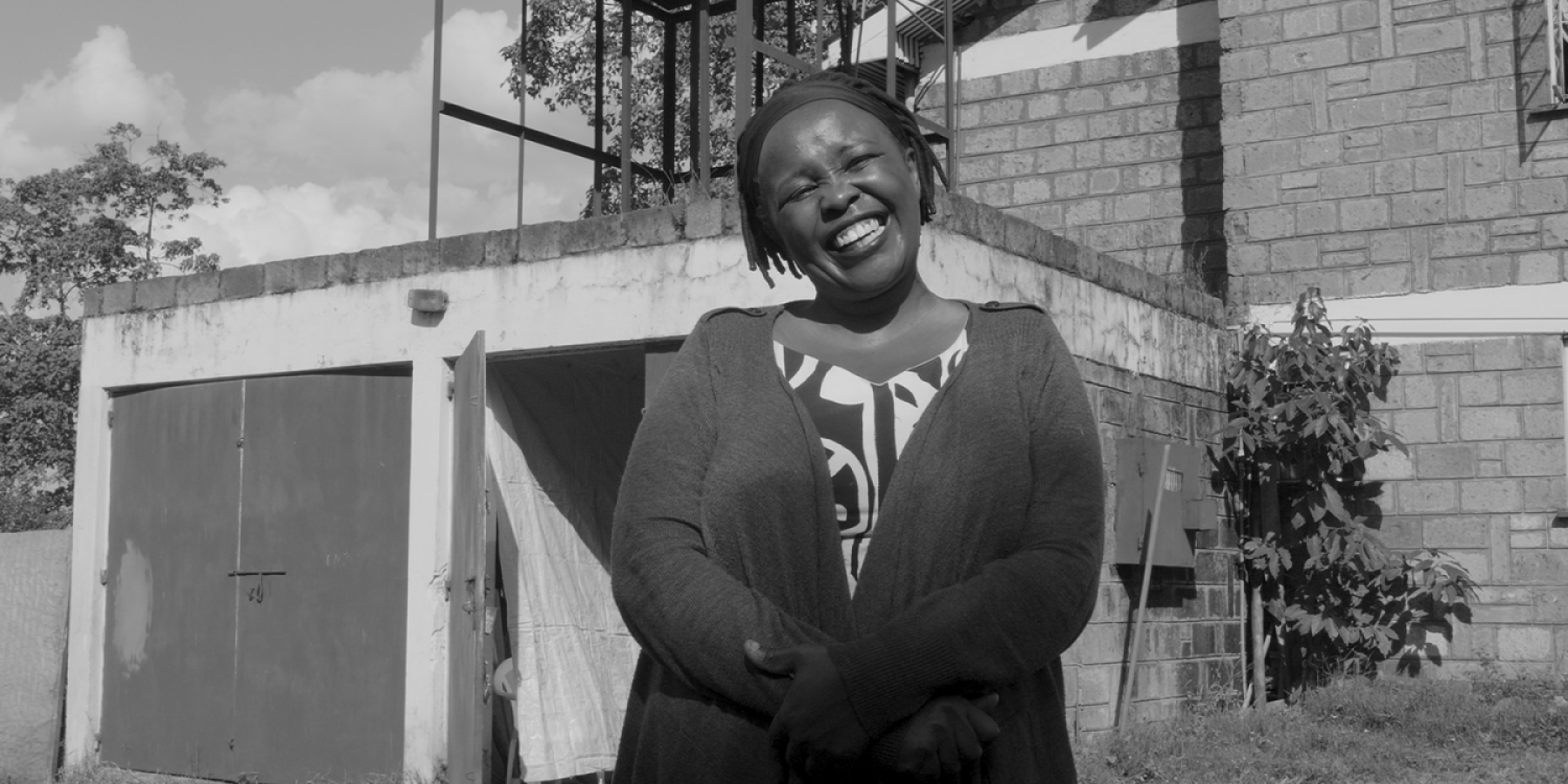 The photo of Charity Muturi who was a lived experience advocate