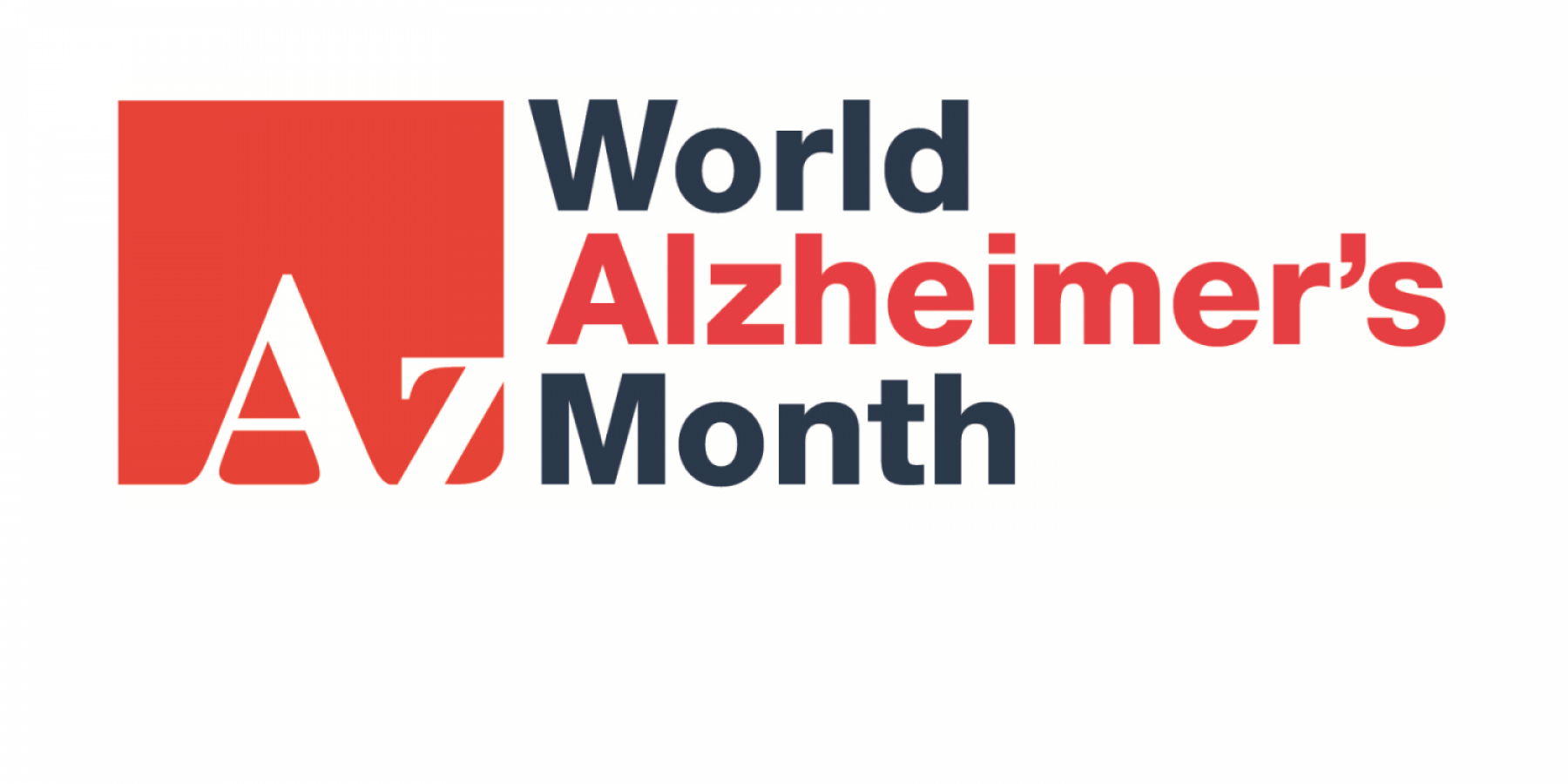 World Alzheimer's Month logo