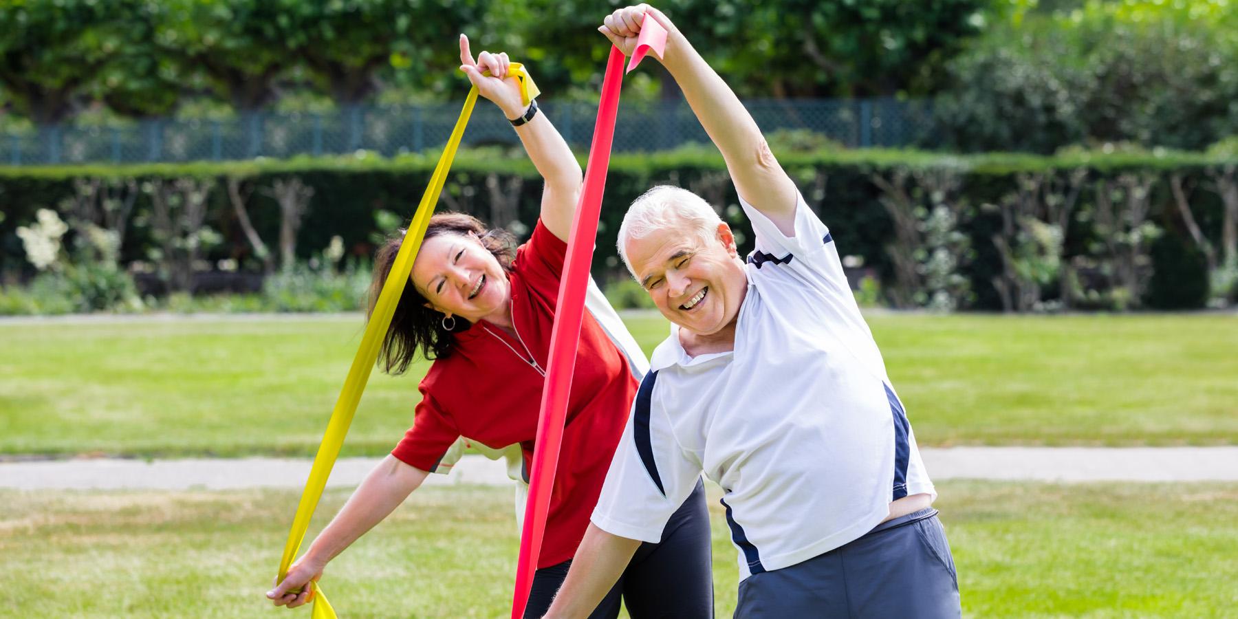 yoga with older people