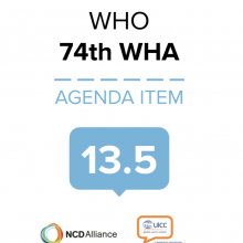  74th WHO World Health Assembly Joint Statement on Agenda Item 13.5: Antimicrobial resistance 