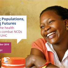 NCD Alliance Webinar, 31 October 2019