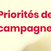 Priorités de campagne -  RHN de l'ONU de 2018 sur les MNT 