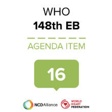 Joint statement at the 148th session of the WHO Executive Board, January 2021 Agenda item 16. Social determinants of health (Document EB148/24)  