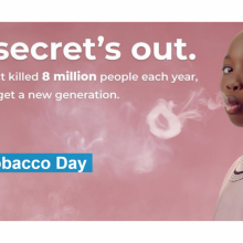 Cancer Research UK awarded 2020 WHO World No Tobacco Day Award 