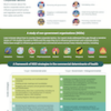 A framework of NGO inside and outside strategies in the commercial determinants of health