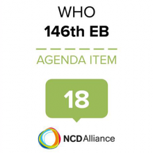 146th WHO EB Statement on Item 18 Comprehensive implementation plan on maternal, infant &amp; young child nutrition: biennial report