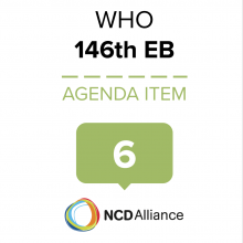 146th WHO EB Statement on Item 6 Primary health care - Draft operational framework Primary health care: transforming vision into action