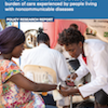 Paying the Price: A deep dive into the household economic burden of care experienced by people living with noncommunicable diseases