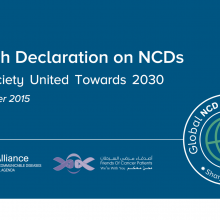 Sharjah Declaration on NCDs