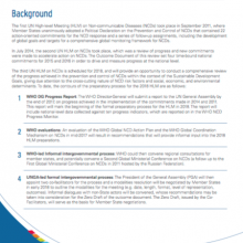 Overview Document of NCD Alliance Process Priorities for the 2018 UN High-level Meeting on NCDs