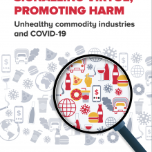 Signalling Virtue, Promoting Harm -  Unhealthy commodity industries and COVID-19 