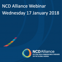 NCD Alliance Webinar, 17 January 2018