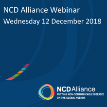 NCD Alliance Webinar, 12 December 2018