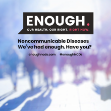 ENOUGH campaign website launched