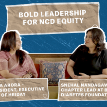 Out now! Listen to our new podcast on leadership and NCD equity 