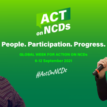 2021 Global Week for Action on NCDs