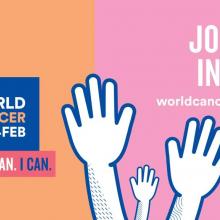 World Cancer Day social media graphic