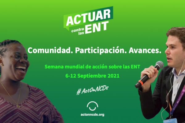 Celebrando el poder y el potencial de las comunidades para actuar sobre las ENT