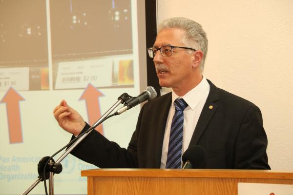 Dr Godfrey Xuereb, Pan American Health Organisation Representative for Barbados