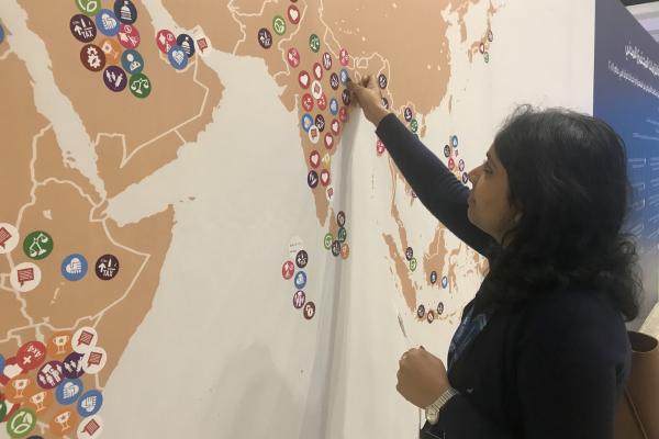 Vindhya Vatsyayan adds her commitment to the map