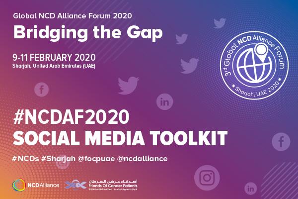 Social Media Toolkit - Global NCDA Forum 2020