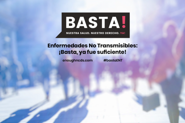 Lanzamiento del sitio web de la campaña ¡Basta! 