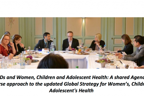 Thought leaders discuss a shared agenda for NCDs and women's, children's and adolescents health